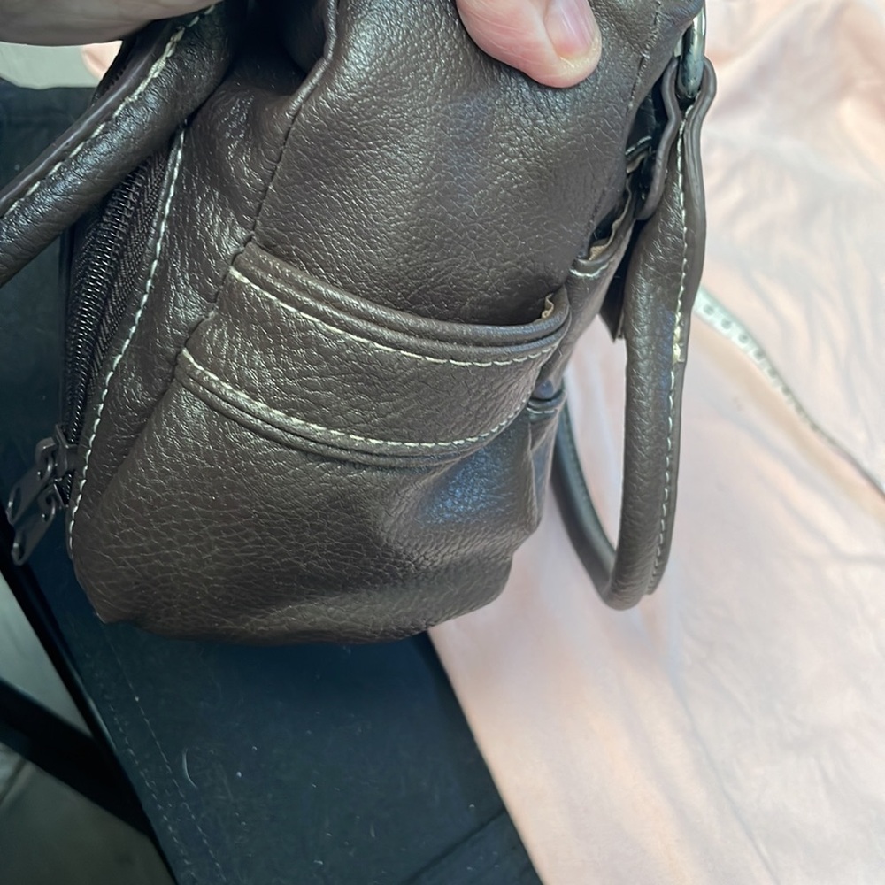 Brown Koltov Faux Leather Bag - Picture 9 of 11